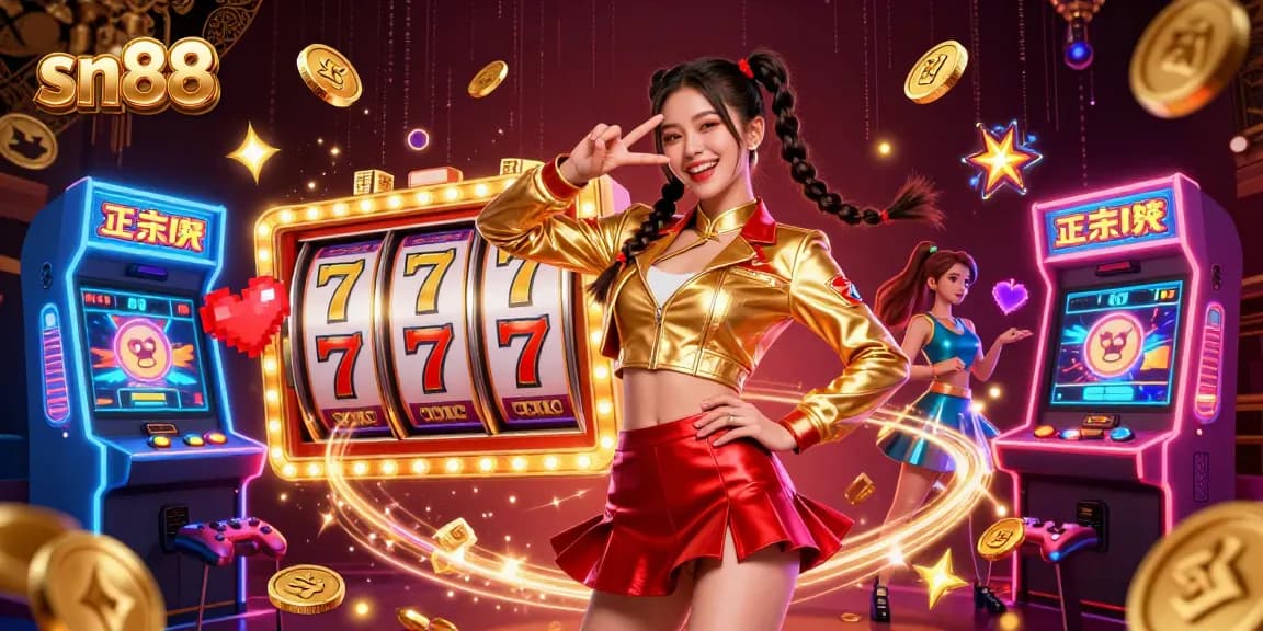Experience thrilling slots and jackpots at sn88 with vibrant visuals and festive energy.