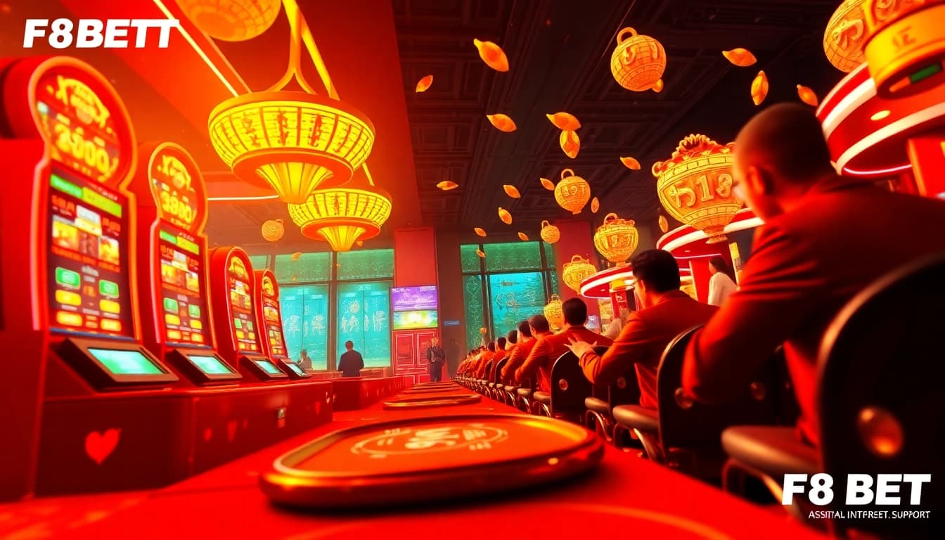 Dynamic gaming scene at https://f8beta2.support/ showcasing excitement and security in online betting.