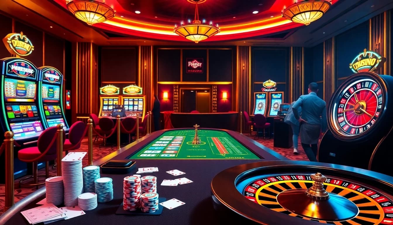 Experience thrilling gameplay at https://hitclub9.us.com/ with vibrant casino elements like poker and slot machines.
