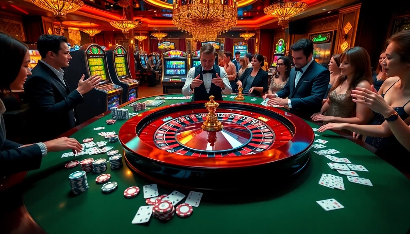 Experience the thrill of betting at thabet.com with vibrant casino visuals.