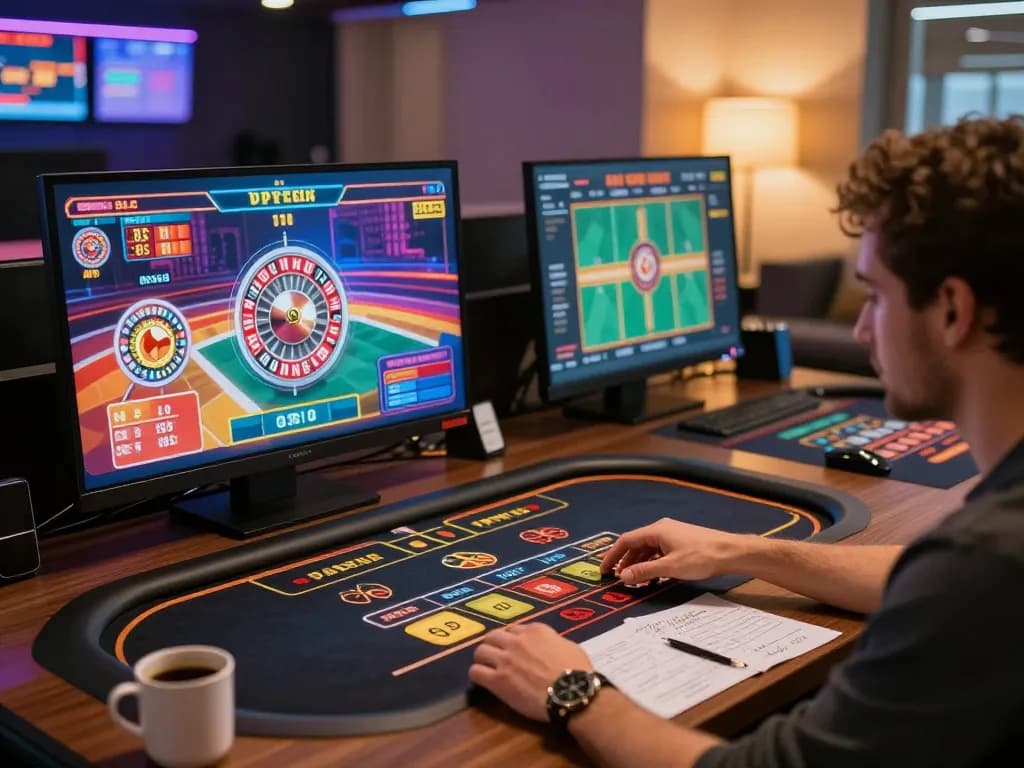 KDTOTO player engaged in strategic betting at a dynamic online casino table