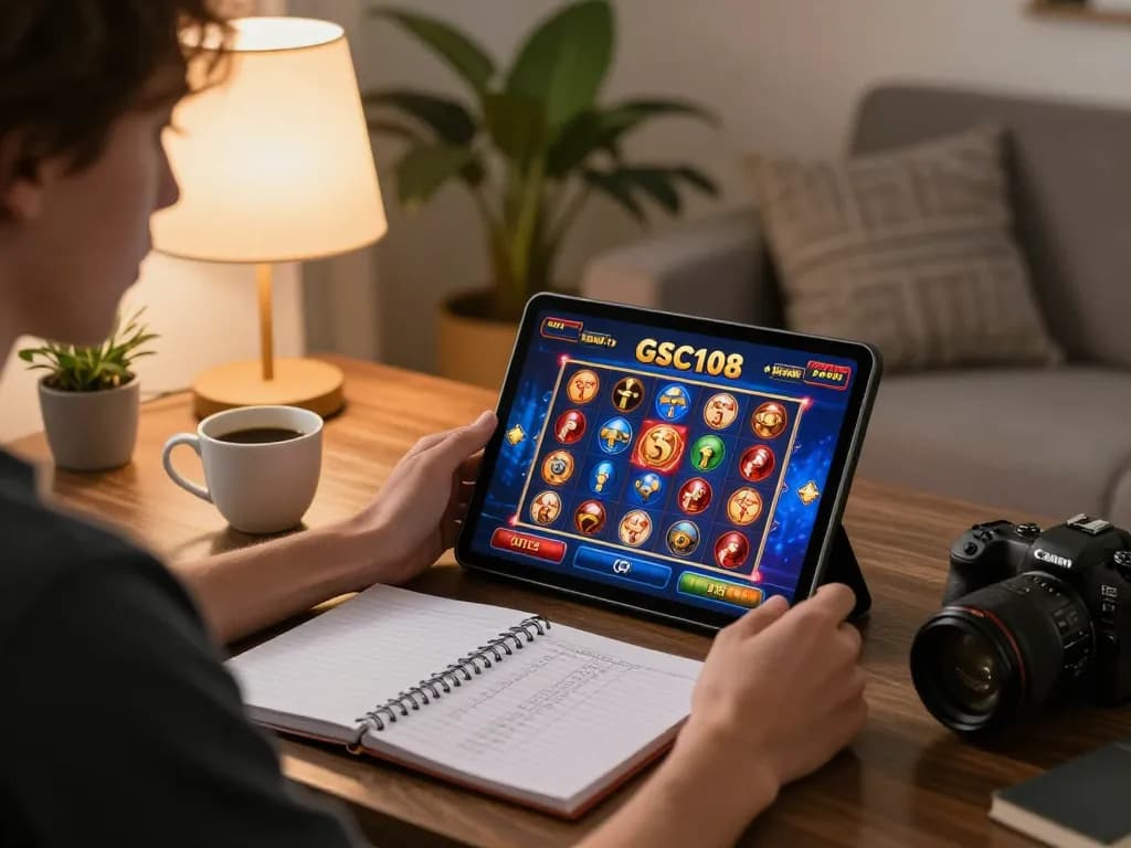 Memainkan GSC108 secara online sambil menerapkan strategi cerdas dan menikmati suasana yang nyaman