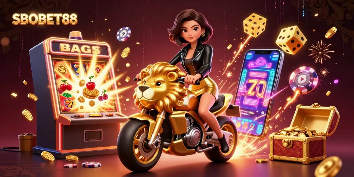 SBOBET88 offers thrilling sports betting action with vibrant graphics and dynamic casino elements.