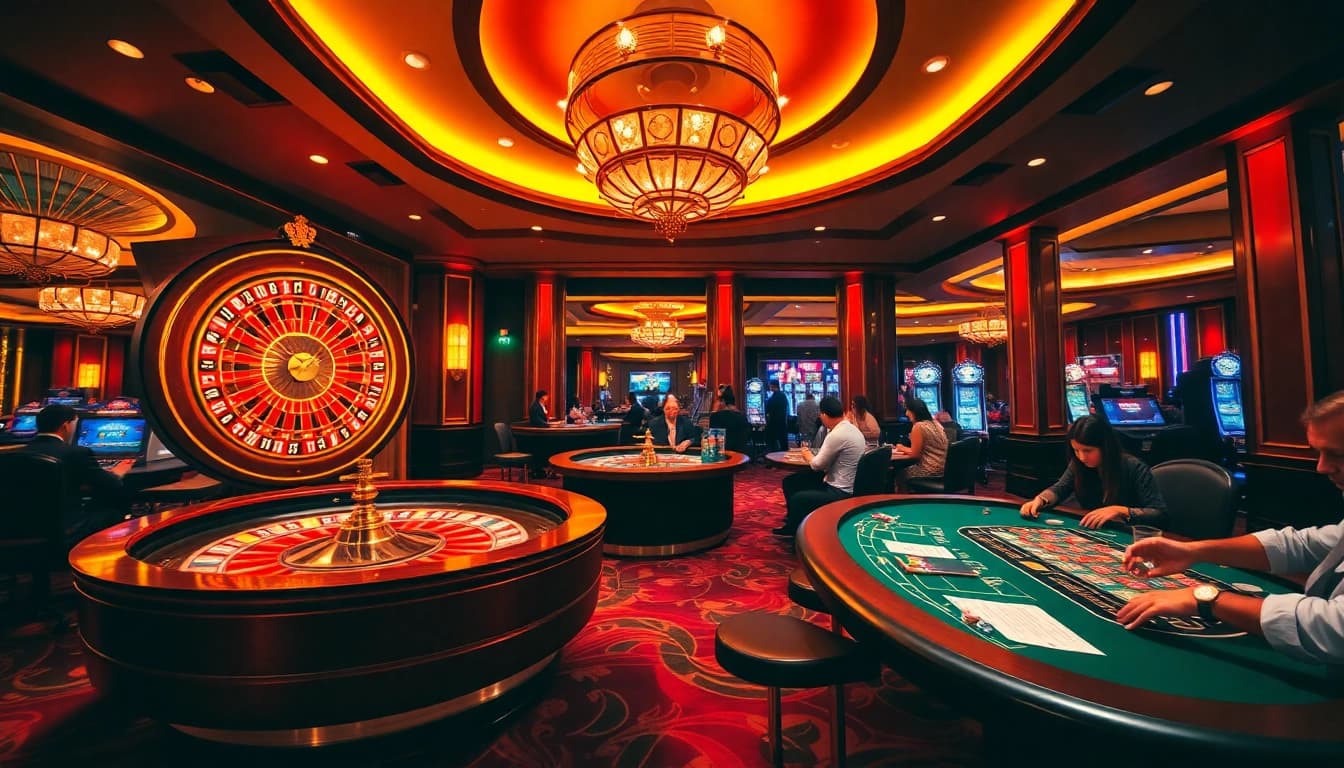 Experience thrilling casino action at https://nk88s.com/ with vibrant games, roulette, and luxury.