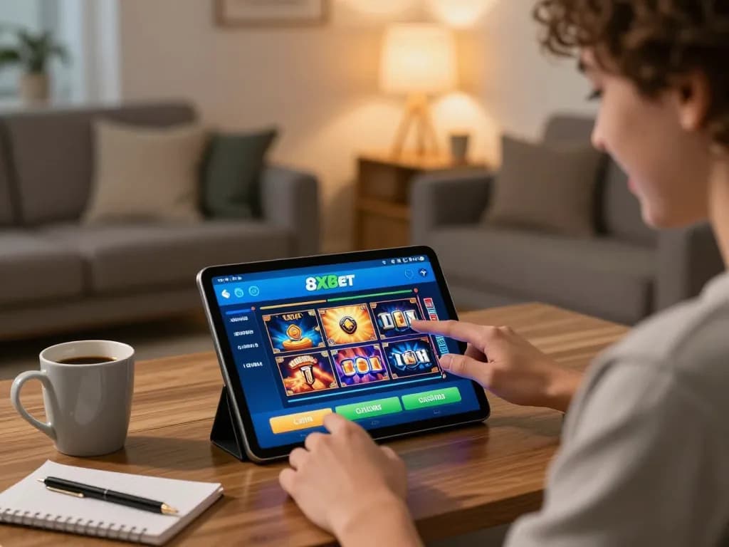Engaging with the 8xbet app for an exciting online casino experience at home