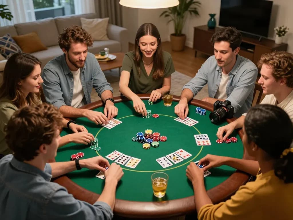 DASI4D login untuk malam poker yang mendebarkan bersama teman di sekitar meja.