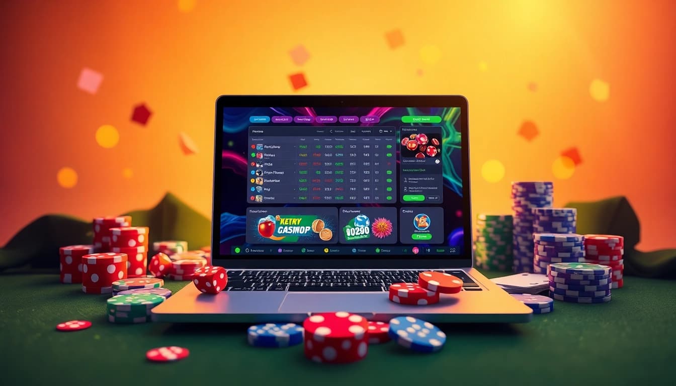 Exciting online gaming experience at Trang chủ Nhất Vip with vibrant casino elements.