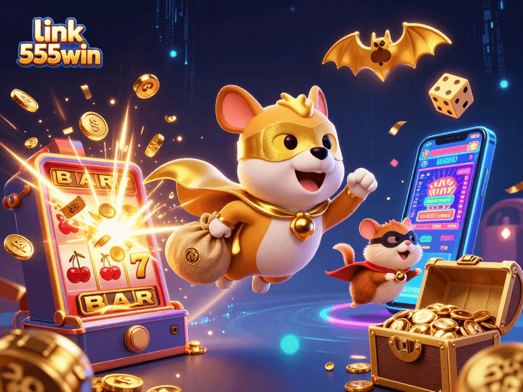 Engage with thrilling games at link 555win while enjoying a 3D animated carnival atmosphere.