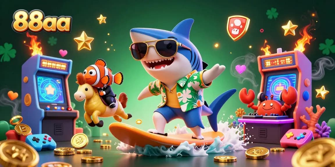 Experience thrilling gameplay with 88aa's vibrant casino adventure featuring colorful characters and elements.