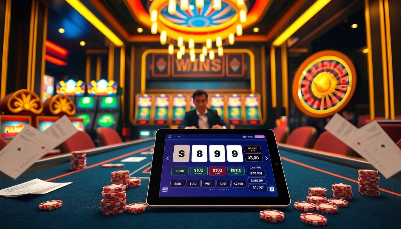 Experience exciting online gambling at https://xin88hv.site/ with vibrant poker tables and slot machines.