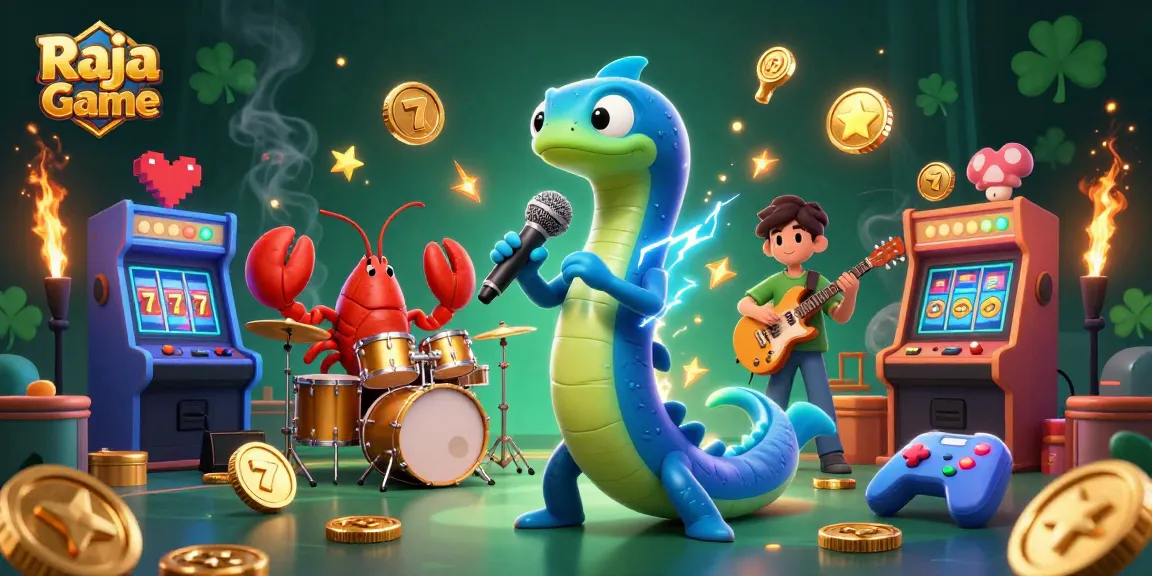 Win daily at Raja Game with exciting lottery and color prediction games in an engaging underwater casino!