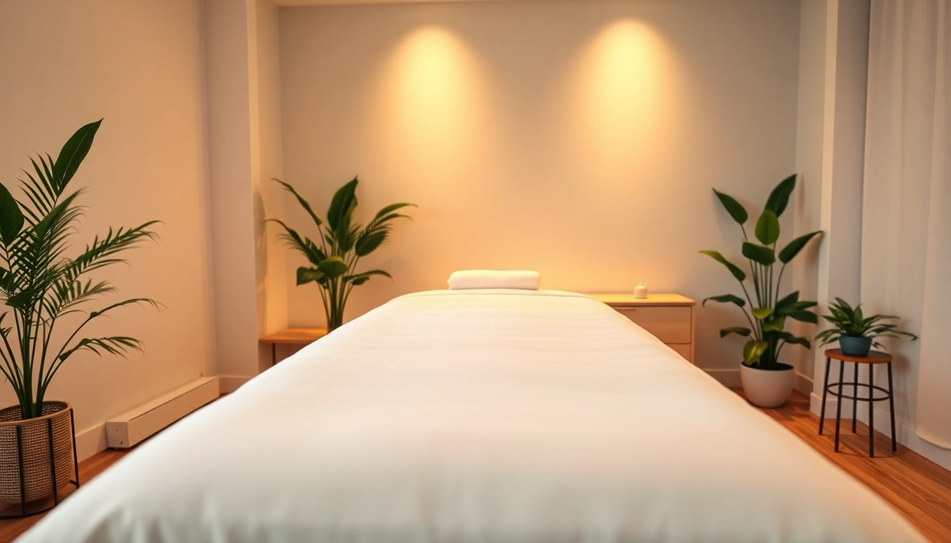 Experience a rejuvenating 수원출장마사지 in a serene home environment with a calming setup.