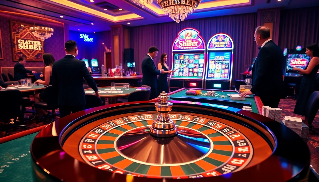 Join players at shbet's vibrant casino tables, where excitement meets professionalism.