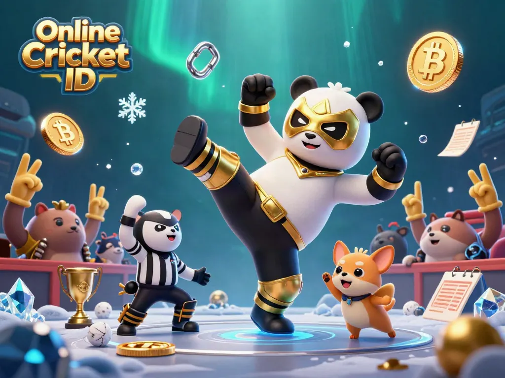 Experience Online Cricket ID excitement as a panda wrestler and referee chihuahua energize sports betting!