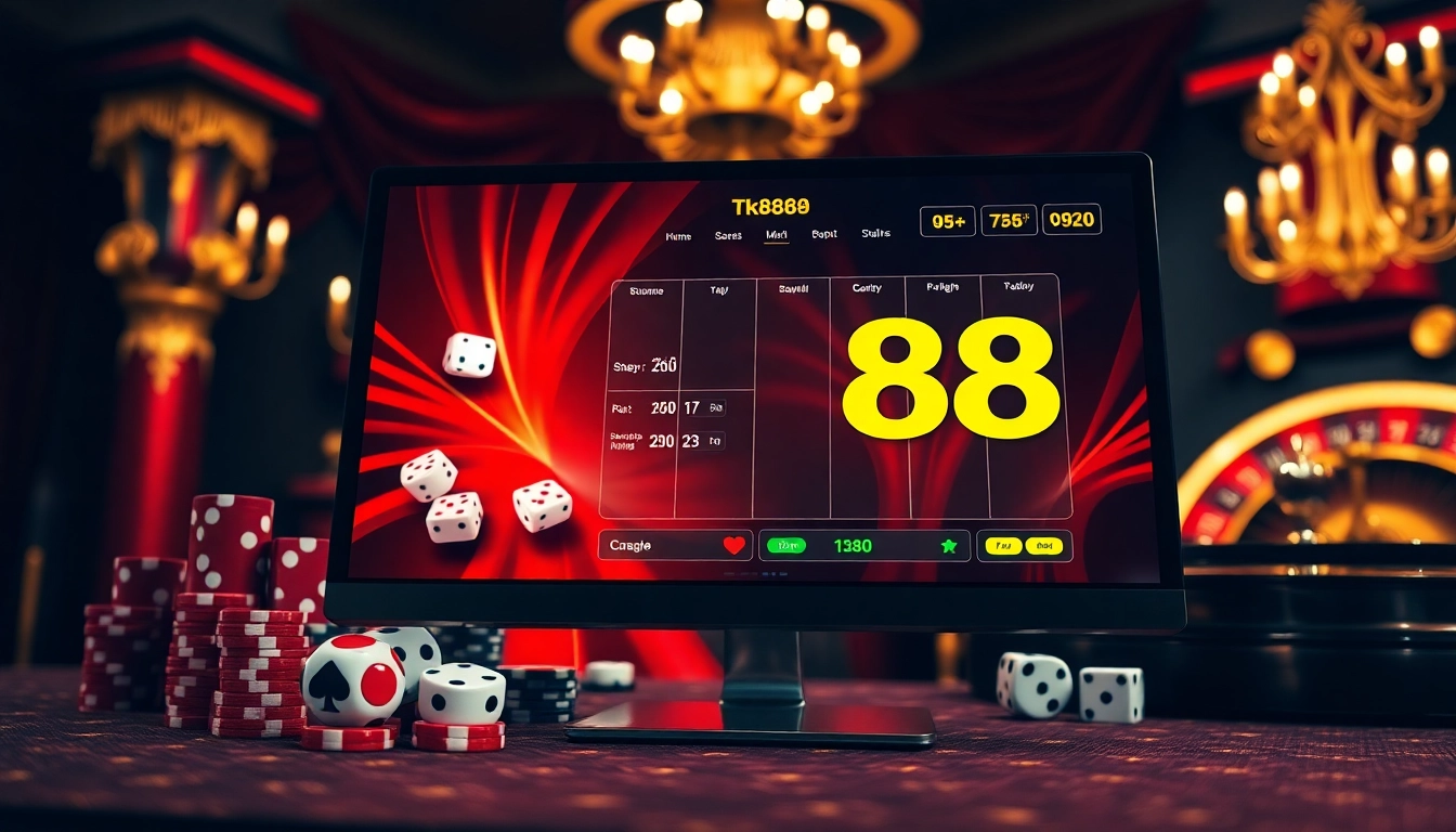 Experience excitement at tk88 with vibrant casino games on a sleek online interface.