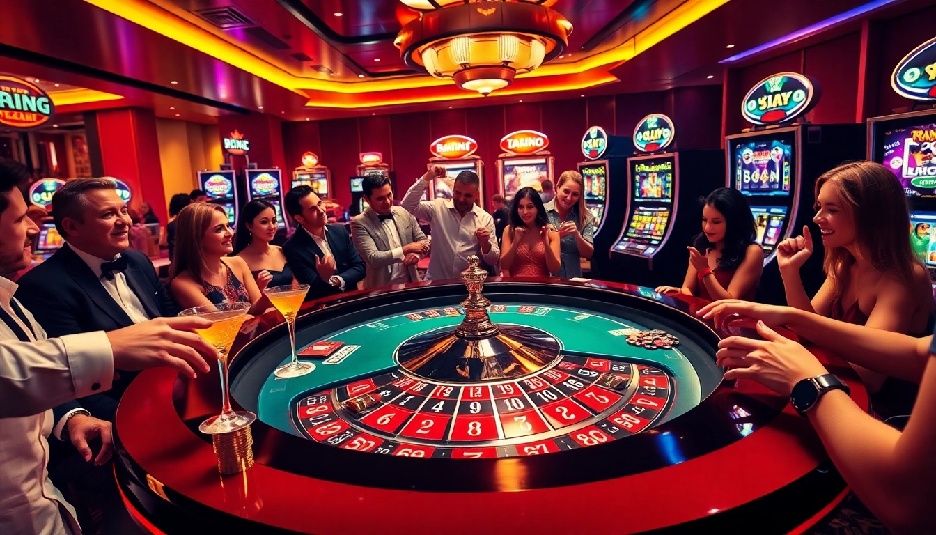Experience thrilling roulette action at https://xx88.vin/ with glamorous casino elements and excited players.
