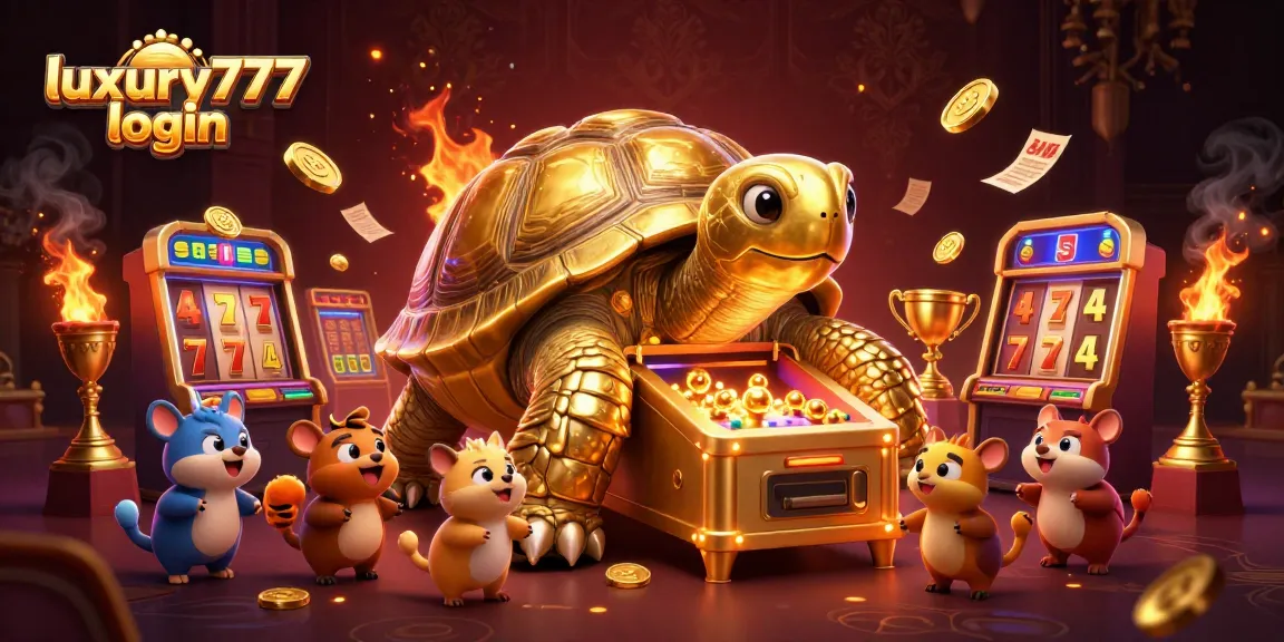 Login luxury777 dengan karakter unik kasino dalam ilustrasi 3D yang mengesankan.