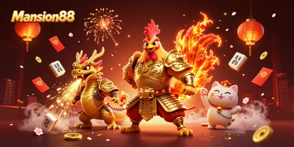 Join the excitement at Mansion88 with thrilling games in a vibrant casino scene!
