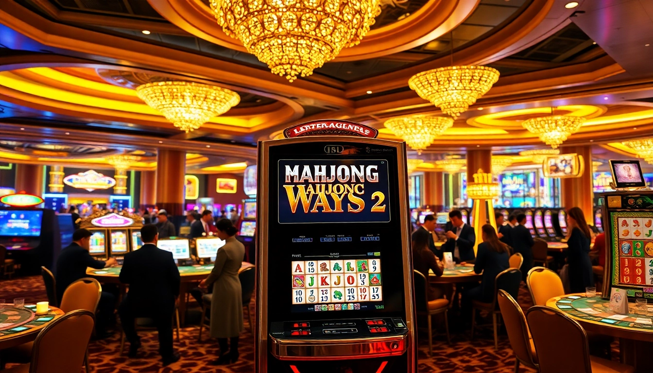 Rasakan keseruan mesin slot Mahjong Ways 2 di kasino mewah.