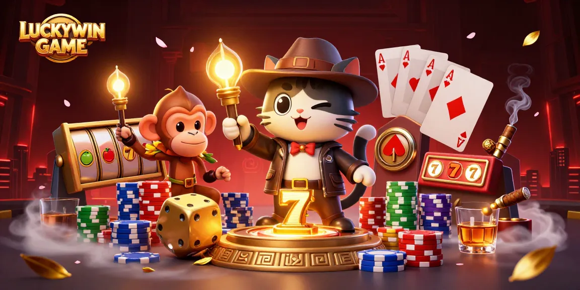 Experience thrilling gameplay with LUCKYWIN GAME, featuring vibrant slots and a dynamic casino atmosphere.