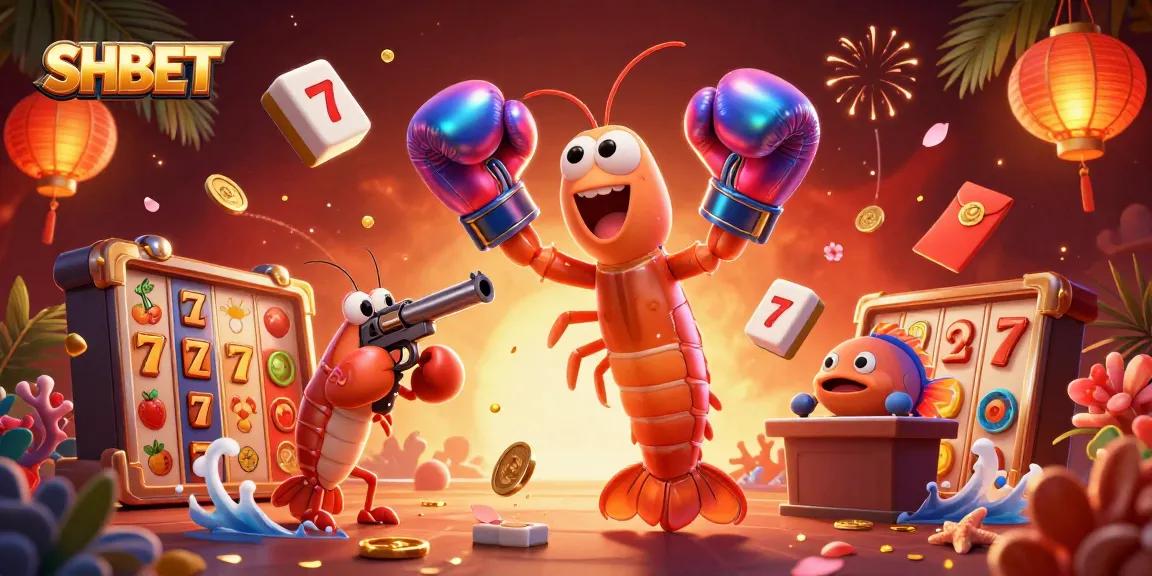 Experience thrilling jackpots at SHBET with exciting slot reels and vibrant gambling elements!