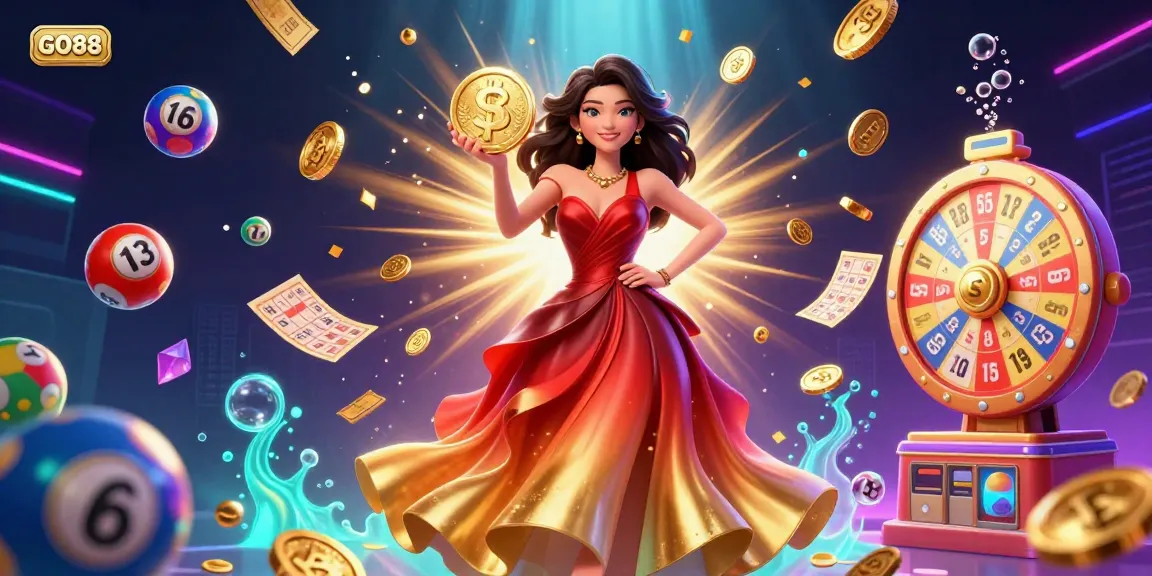 Engage with GO88's vibrant casino experience featuring colorful games, dynamic elements, and exciting prizes.