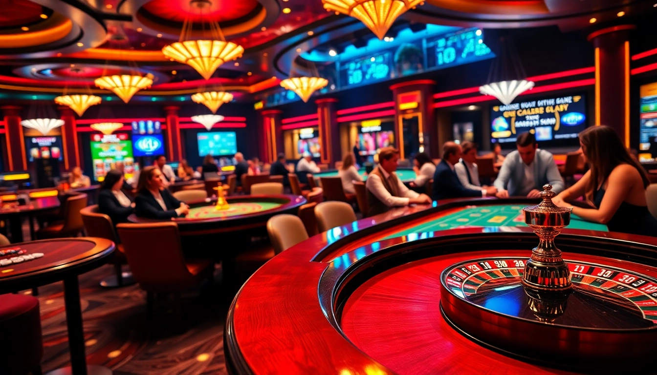 KJC offers thrilling casino experiences with advanced games and vibrant gambling interactions.