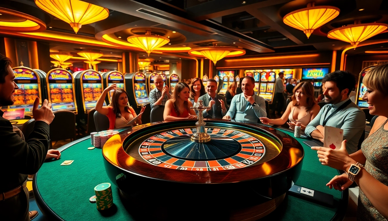 Exciting casino gameplay showcasing the luxury and thrill of gambling at hbbet5.art.