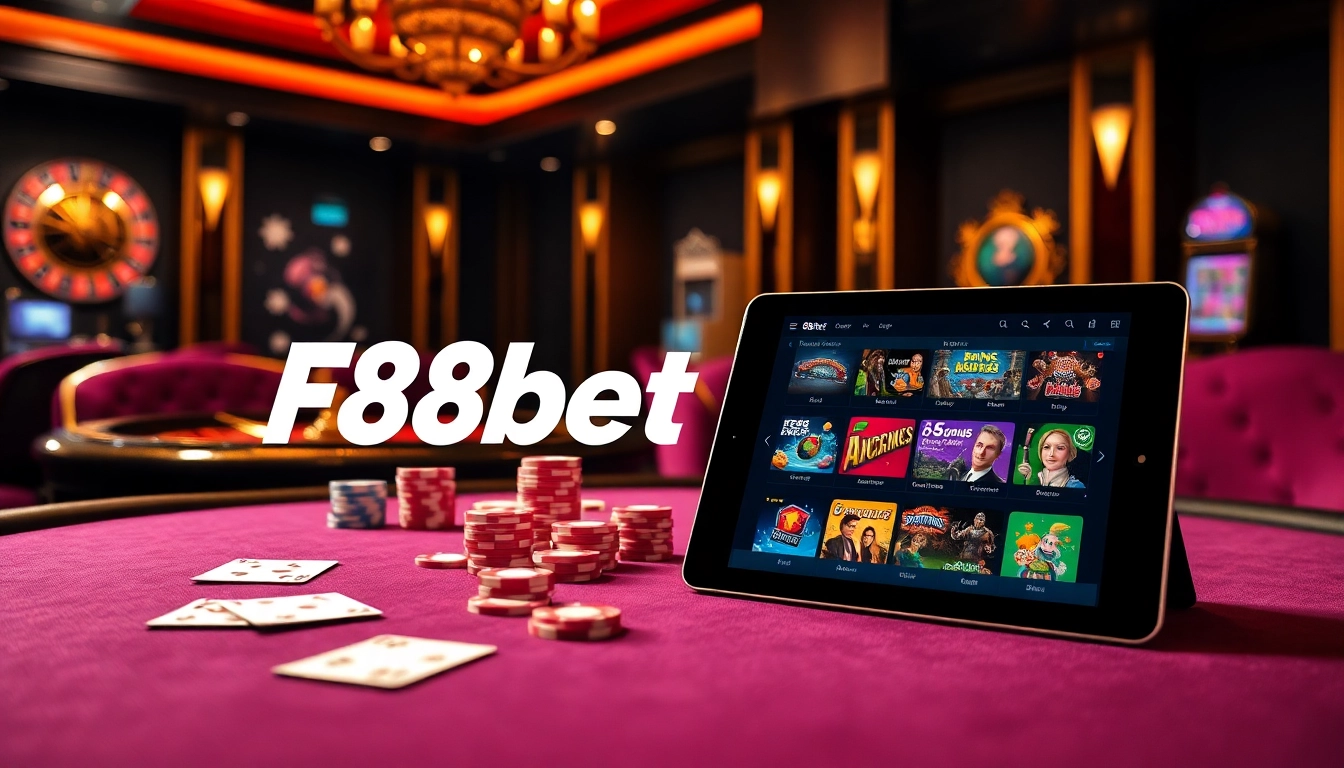 Experience high-stakes excitement with F8bet as players enjoy a luxurious casino ambiance filled with vibrant betting games.