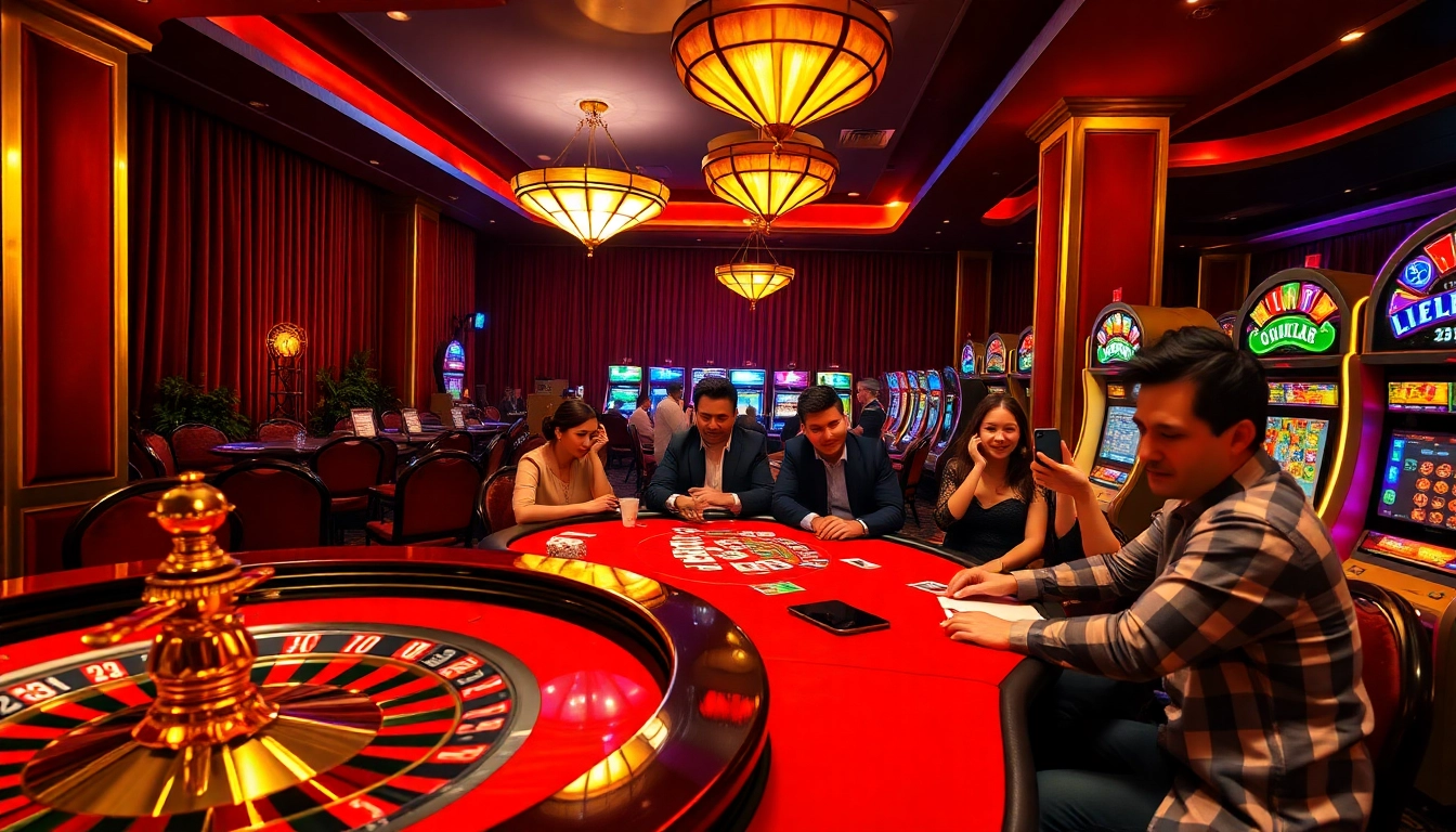 Experience thrilling moments at https://pxjthailand.org/ with players engaged in poker and roulette.