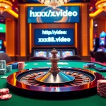 Engaging casino atmosphere at https://xx88.video/ with vibrant poker chips and roulette wheel.