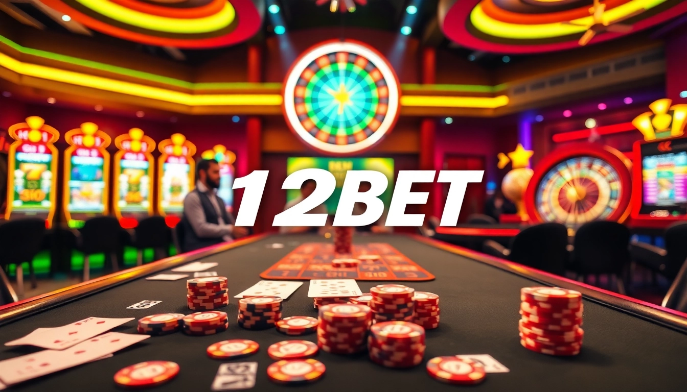 Experience thrilling gameplay at 12BET with modern casino games and exciting betting.