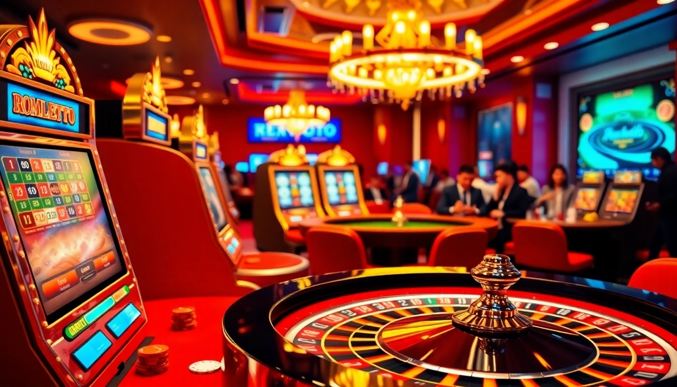 Experience the thrill of amanahtoto with exciting slot machines and dynamic gameplay at a vibrant casino.