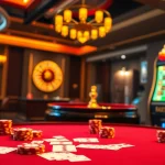 Exciting online casino action featuring games from https://f8bet.net.in/, luxury gaming, and vibrant atmosphere.