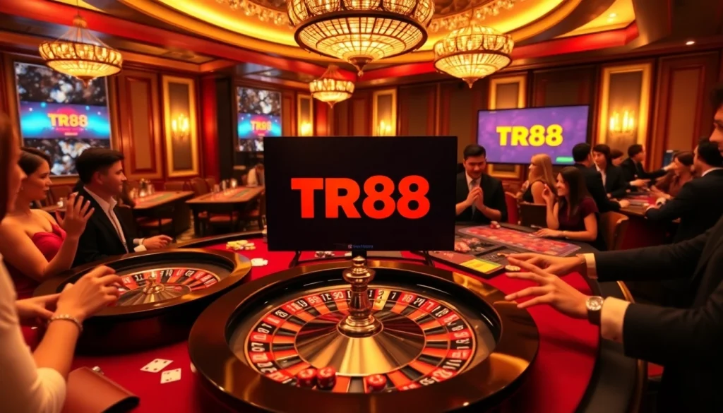 Experience the luxury of casino gaming with TR88's vibrant atmosphere and exciting opportunities.