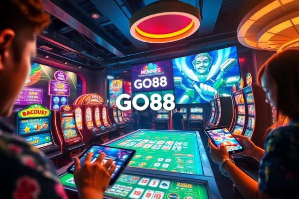 Experience the excitement of online gaming with GO88's vibrant, interactive platform.