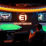 Betting excitement at E1 Sportsbook with vibrant sports odds and user-friendly interfaces.