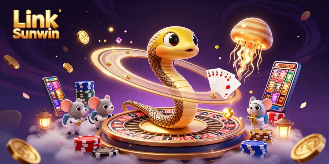 Experience thrilling bets on the Link Sunwin cosmic roulette scene with interactive gameplay elements